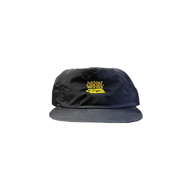Load image into Gallery viewer, Curbside - Black Snapback Hat
